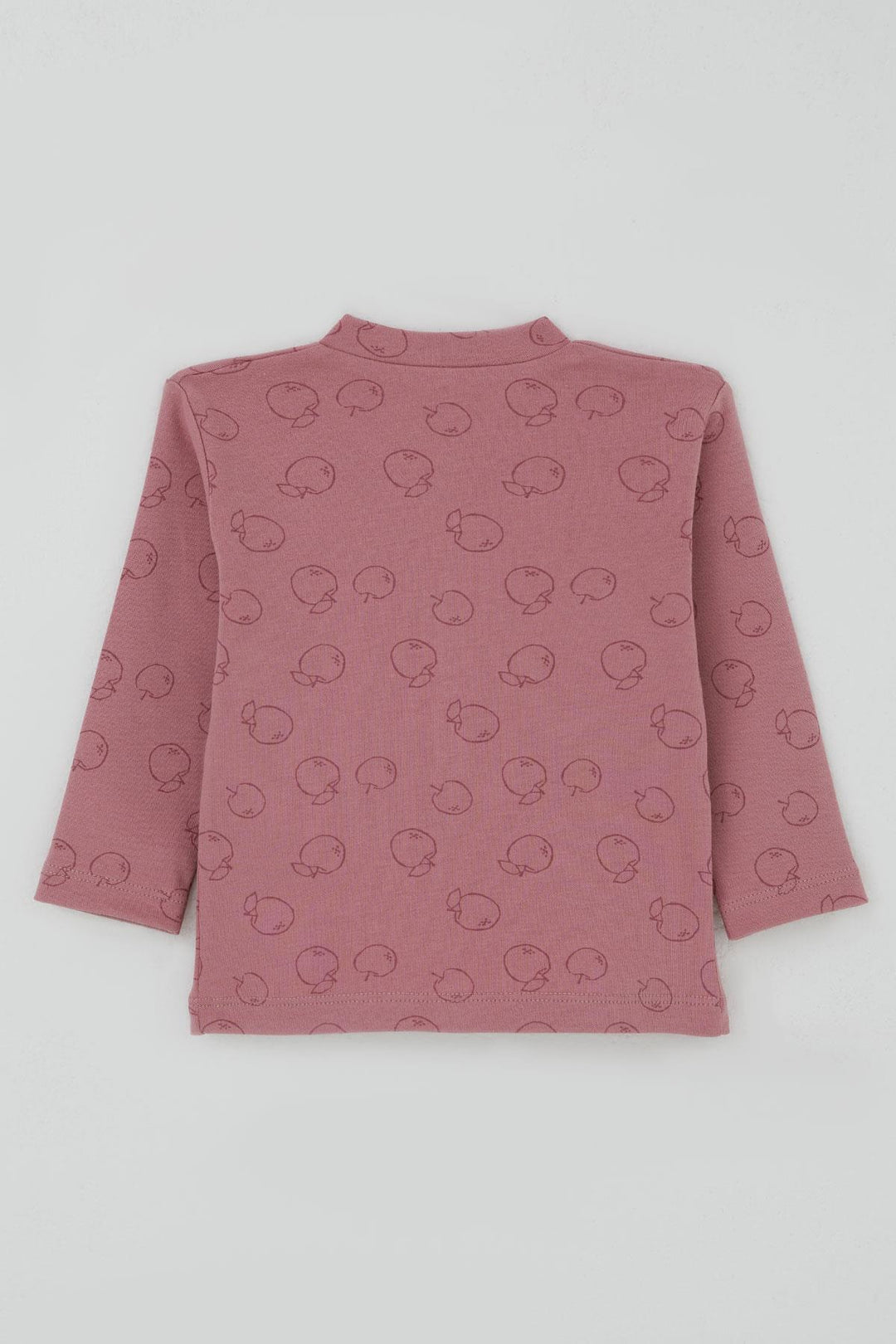 BRE Breeze Kız Bebek Pijama Takımı Elma Bahçesi Önden Çıtçıtlı 4 Ay Yaş, Gülkurusu - Mansfield