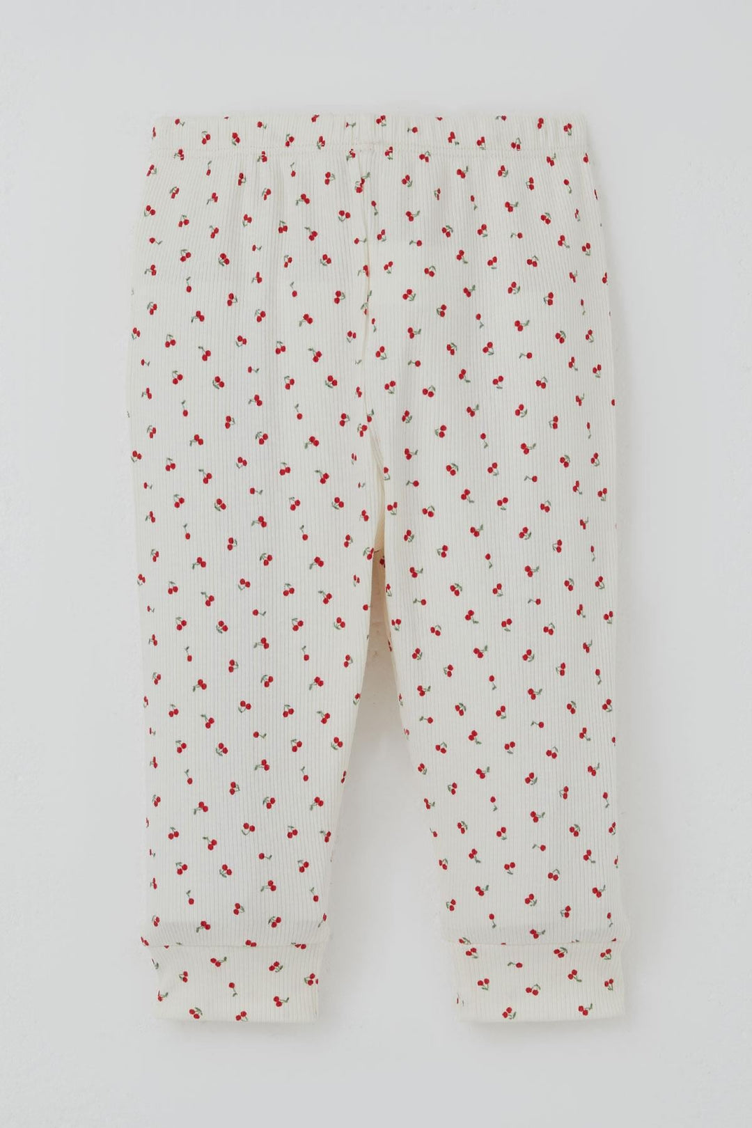 BRE Breeze Kız Bebek Pijama Takımı Omuzdan Patlı Kiraz Desenli 4 Ay Yaş, Krem - Greifswald