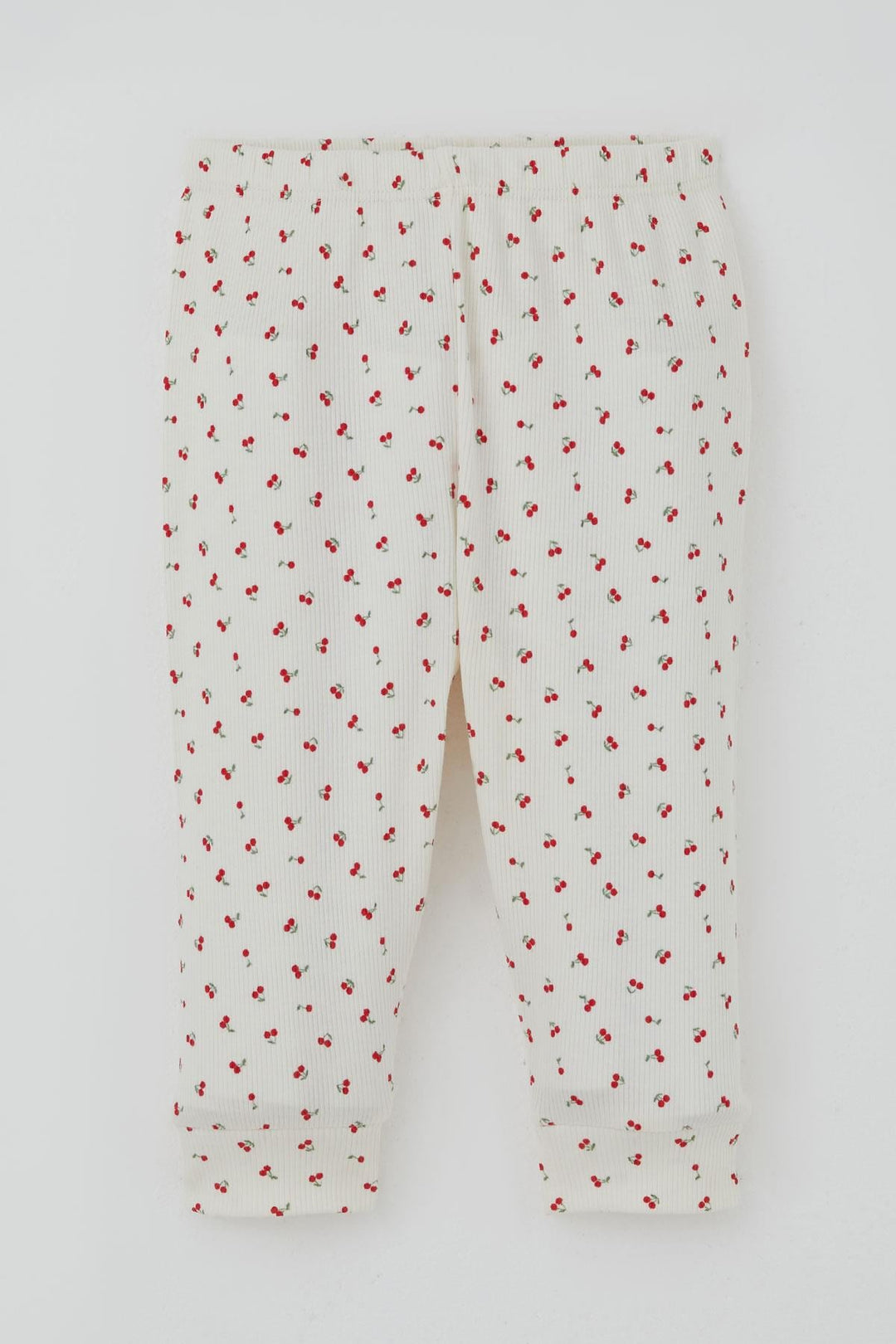 BRE Breeze Kız Bebek Pijama Takımı Omuzdan Patlı Kiraz Desenli 4 Ay Yaş, Krem - Greifswald