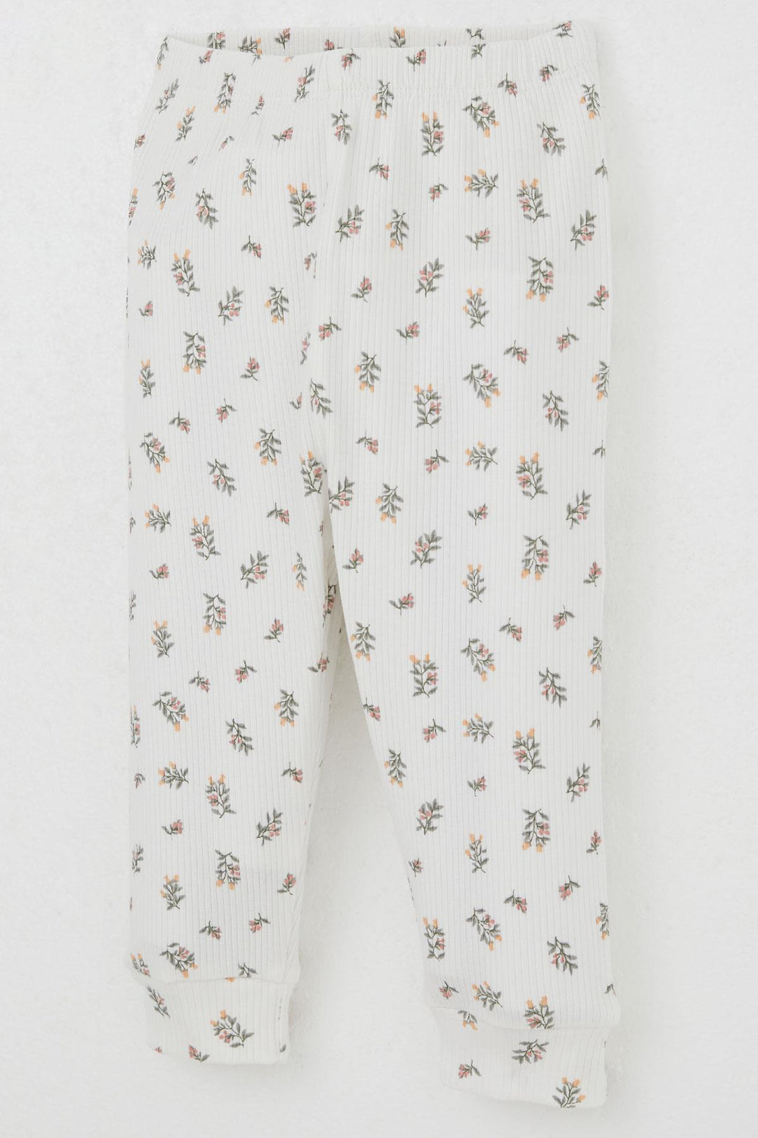 BRE Breeze Baby Girl Pajama Set with Shoulder Button Flower Patterned 4 Months Year, Ecru - Las Rozas de Madrid
