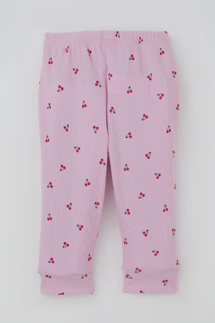 BRE Breeze Kız Bebek Pijama Takımı Omuzdan Patlı Kiraz Desenli 4 Ay Yaş, Pembe - Royal Leamington Spa