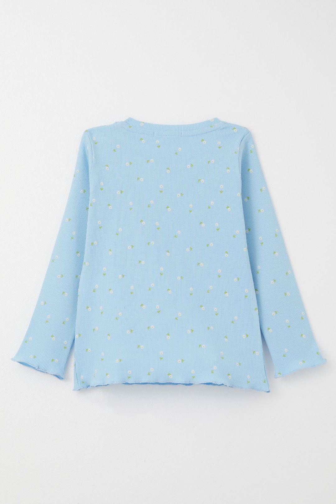 BRE Breeze Girl Baby Pyjama Set Daisy Patterned 9 Months-3 Years, Light Blue - Warendorf