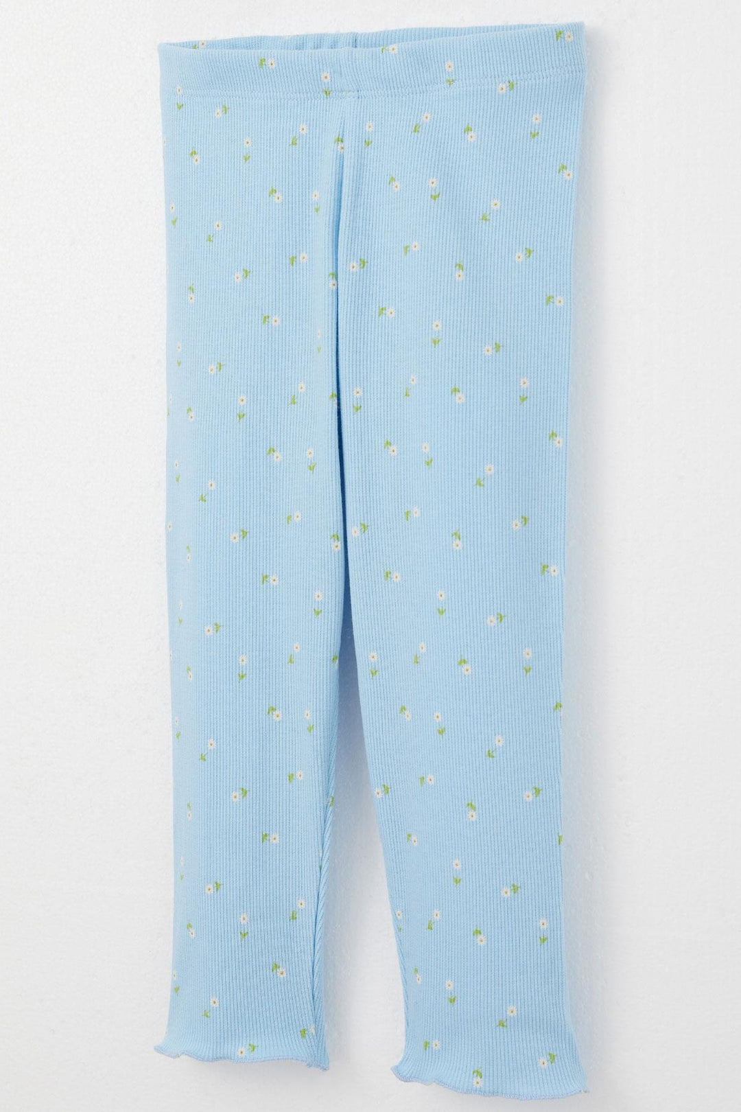 BRE Breeze Girl Baby Pyjama Set Daisy Patterned 9 Months-3 Years, Light Blue - Warendorf