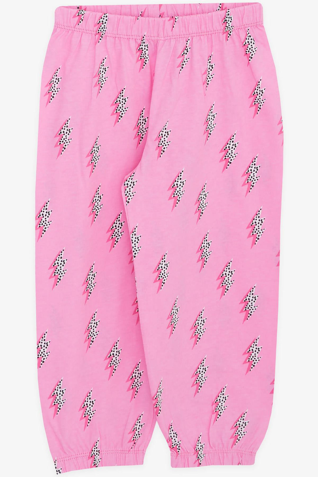 BRE Breeze Girl Baby Pajama Set Lightning Patterned 9 Months-3 Years, Pink - Eastbourne