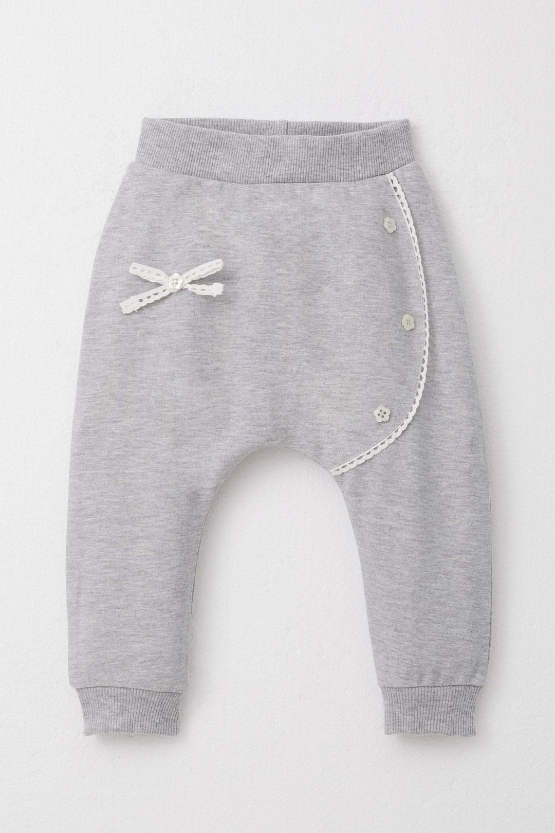 BRE Breeze Baby Girl Sweat Suit with Harem Pants Type and Embroidered Cat Pattern 6 Months-2 Years, Rose Pink - Kirchheim unter Teck