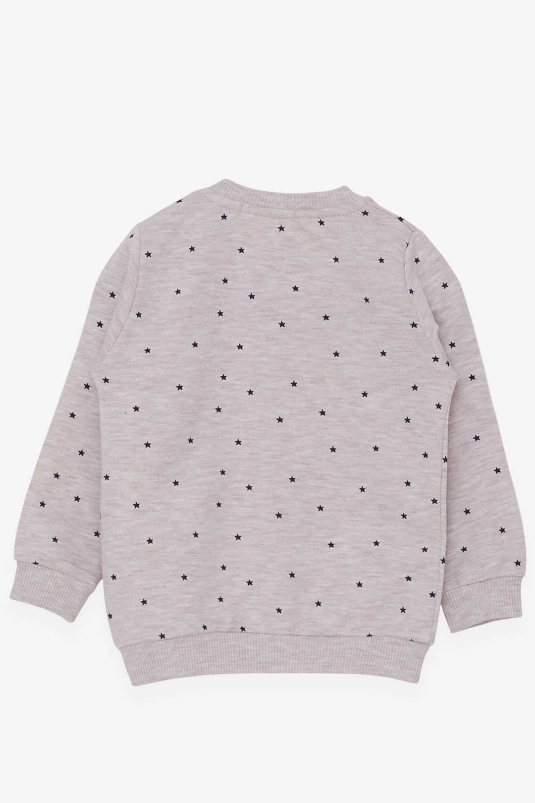 BRE Breeze Baby Girl Sweatshirt Happy Kittens 4 Months.5 Years, Beige Melange - Norfolk