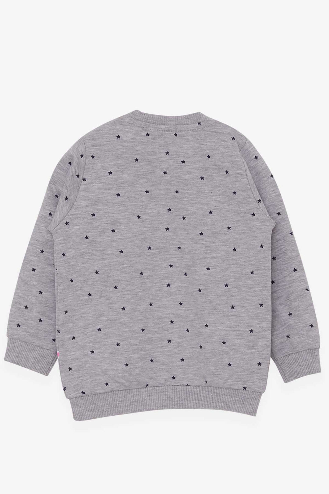 BRE Breeze Baby Girl Sweatshirt Happy Kittens 4 Months.5 Years, Gray Melange - Lincoln