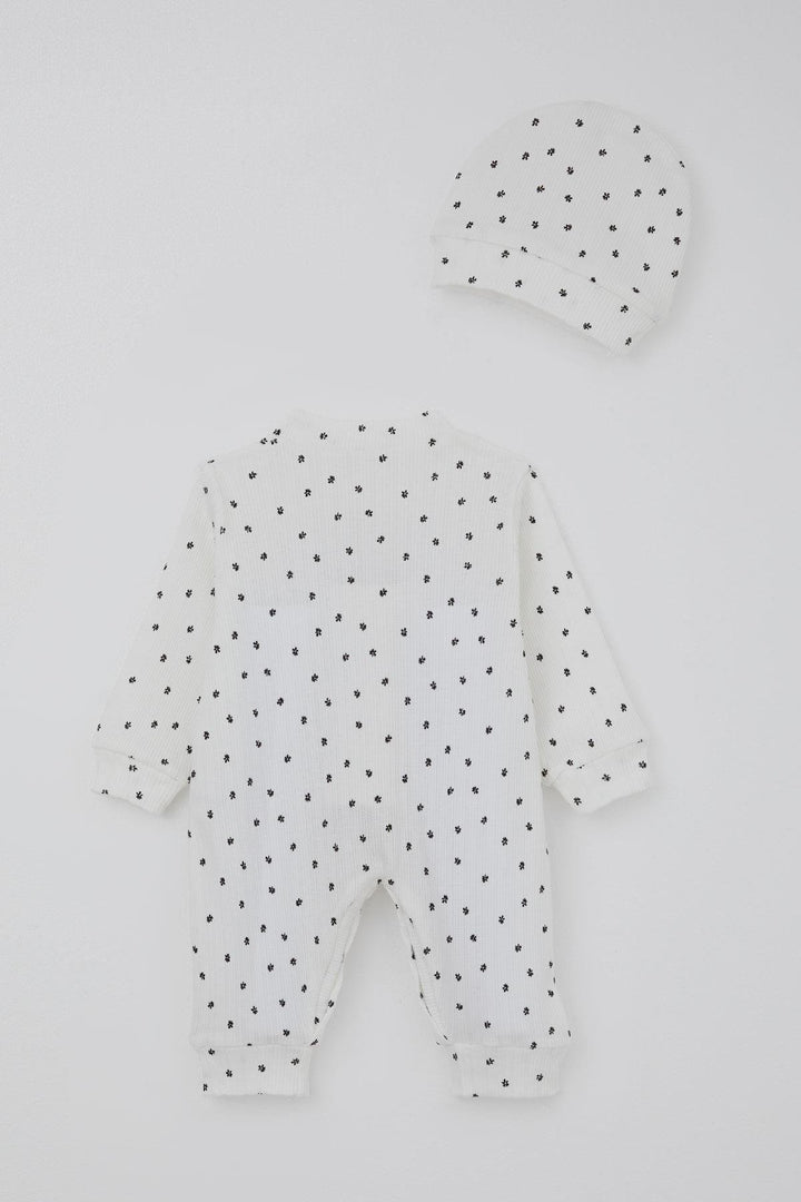 BRE Breeze Girl Babytulum Mini Flower Tale 0-6 Months, White - Korydallós