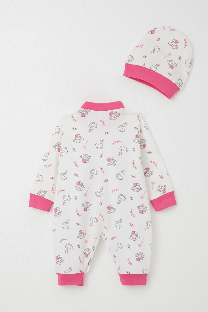 BRE Breeze Baby Girl Romper Cute Princess Swan Patterned 0-6 Months, White - Hastings