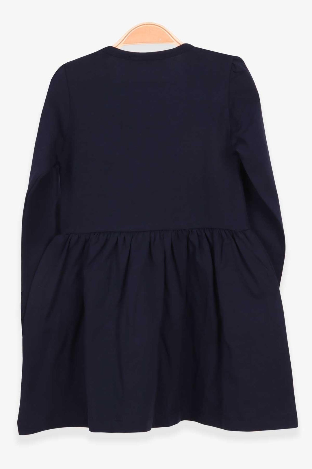 BRE Breeze Girl Child Long Sleeve Dress Unicorn Printed 1.5-5 Years, Navy Blue - Dos Hermanas