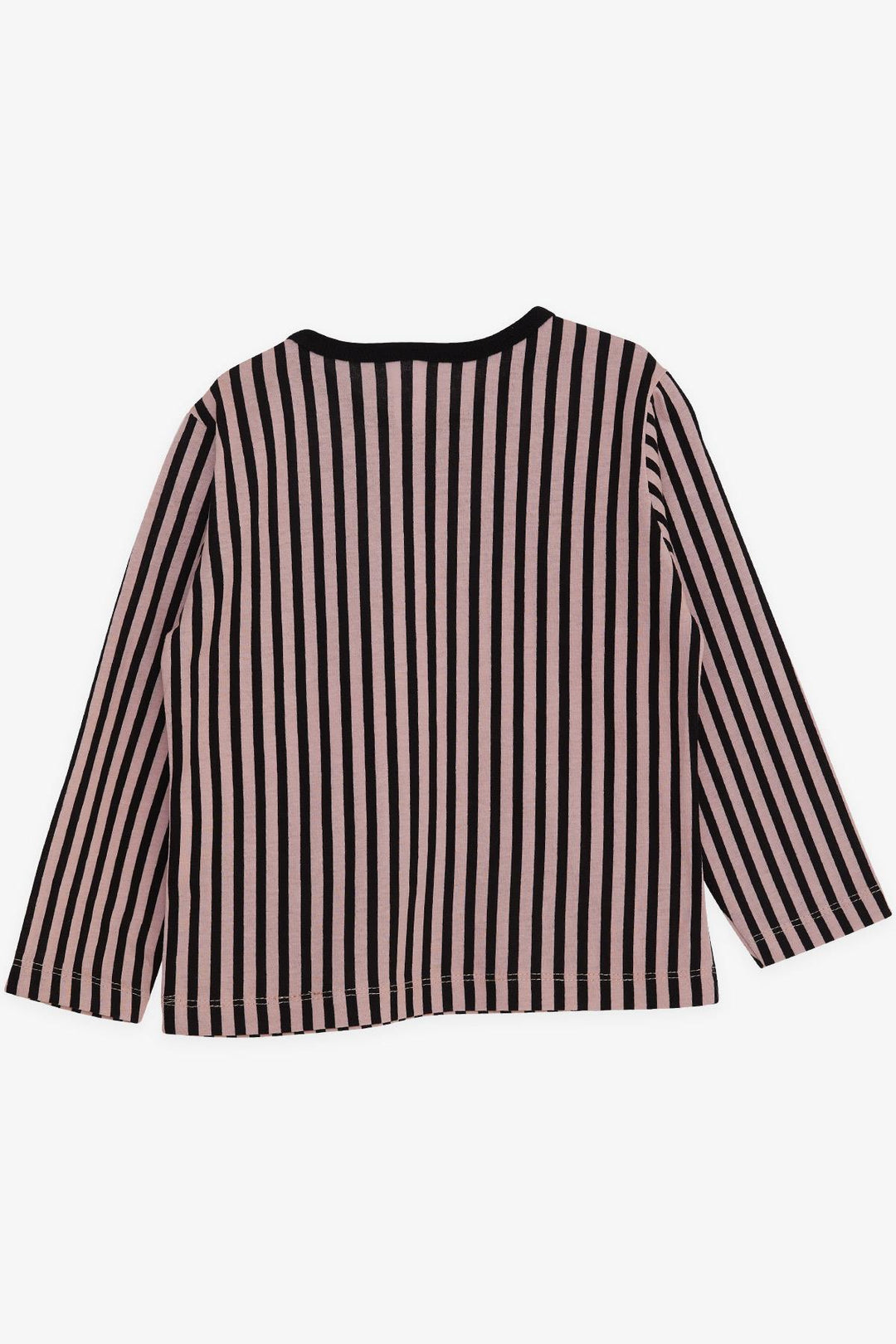 BRE Breeze Girl Baby Long Sleeve T-Shirt Striped Girl Printed 9 Months-3 Years, Black - Torre-Pacheco