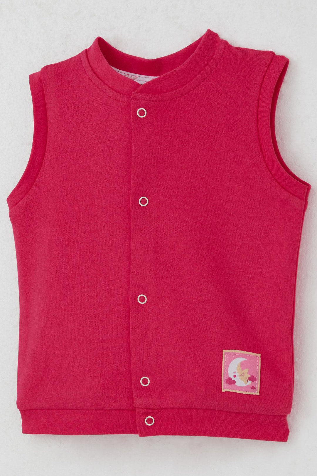 BRE Girl Baby Vest Snap Cute Sleeper Star 4 Months Year, Pink - San Francisco