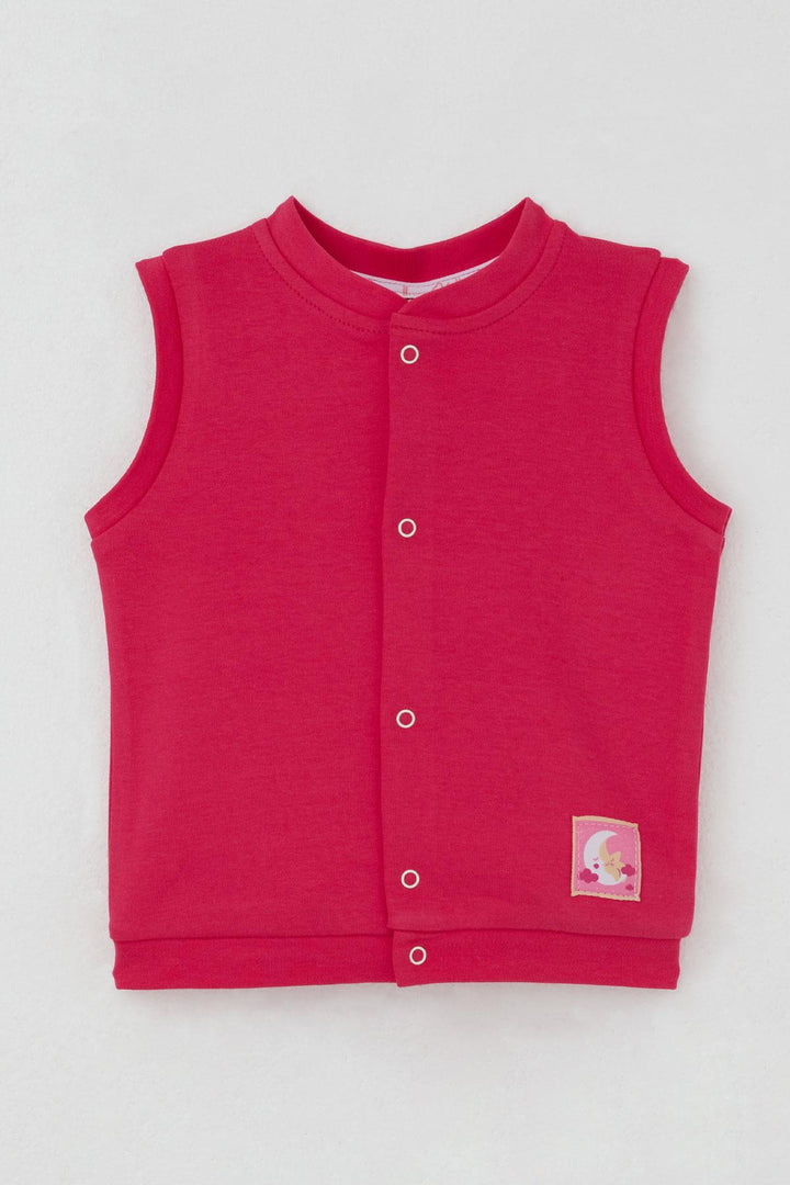 BRE Girl Baby Vest Snap Cute Sleeper Star 4 Months Year, Pink - San Francisco