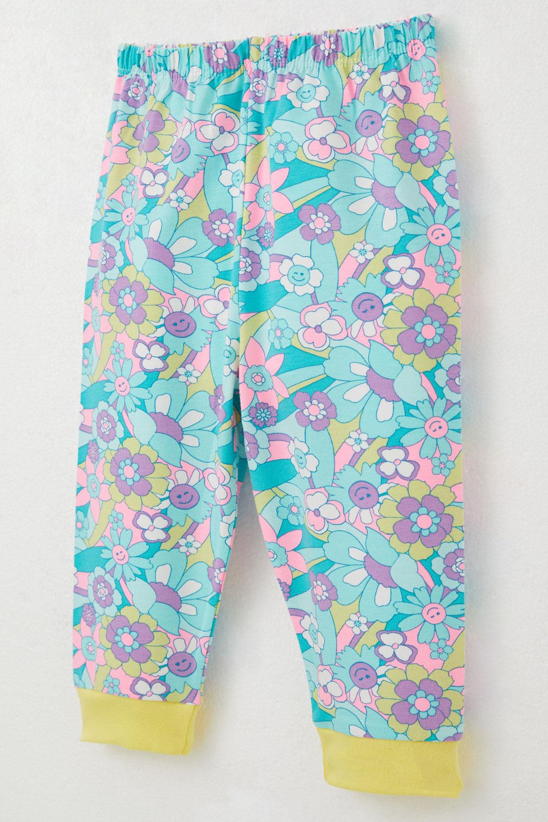BRE Breeze Baby Girl Bodysuit 3-Piece Set Spring Themed Flower Patterned 4 Months Year, Aqua Green - Peterborough