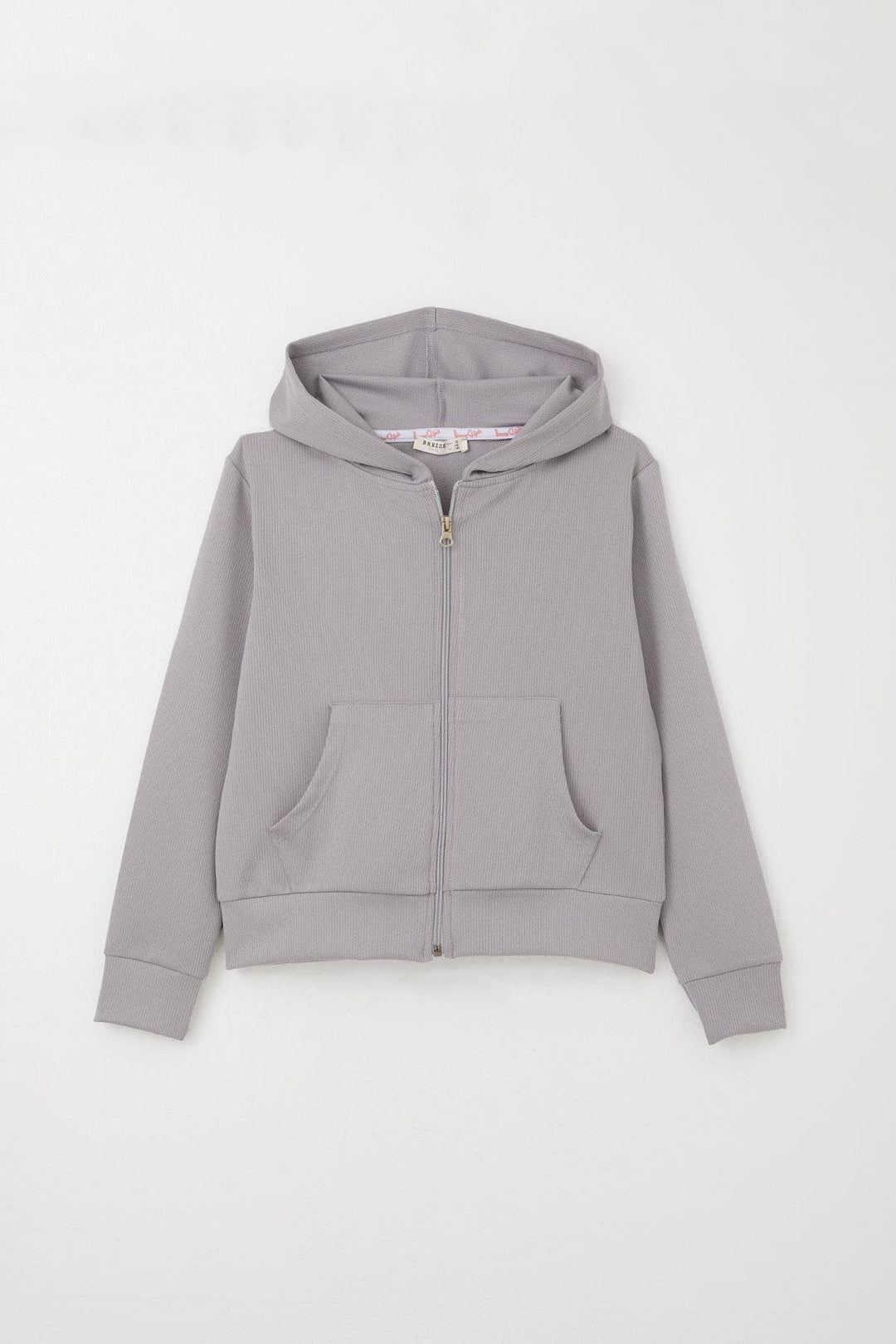 BRE Breeze Girl Child 3-Piece Pantsuit with Hood 94 Years, Gray - Santa Clara del Cobre