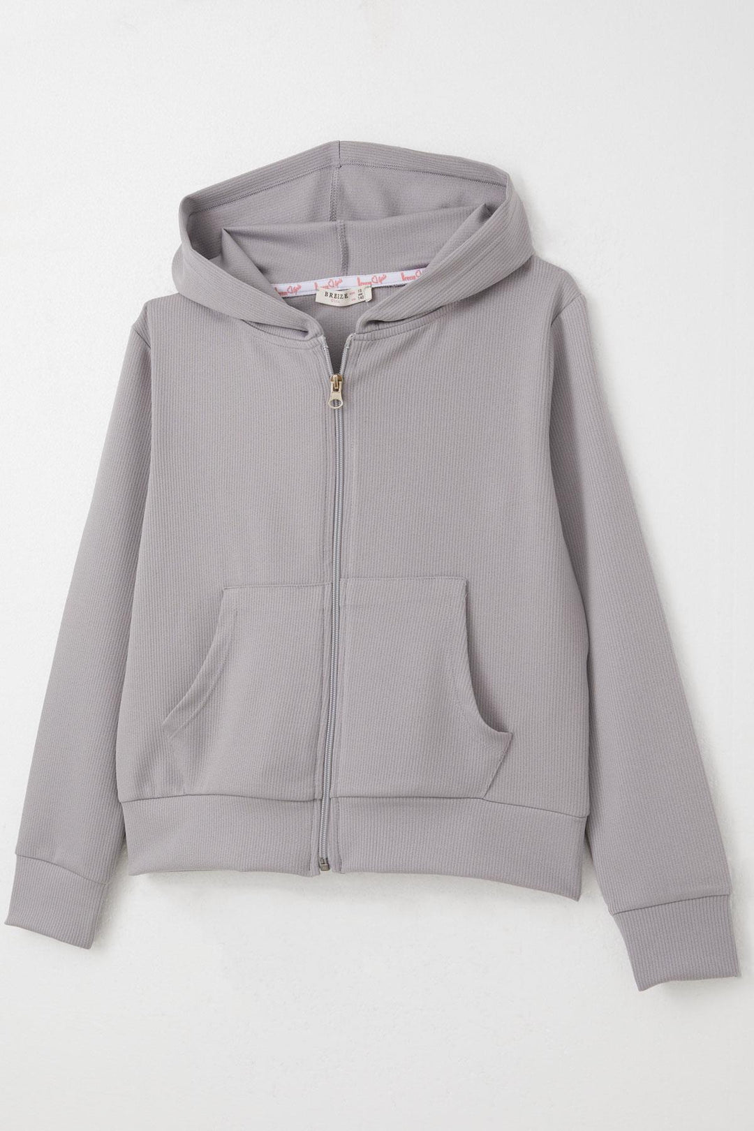 BRE Breeze Girl Child 3-Piece Pantsuit with Hood 94 Years, Gray - Santa Clara del Cobre