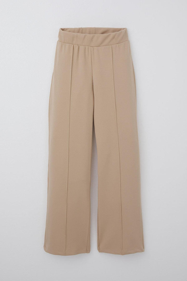 BRE Breeze Girl Child 3-Piece Pantsuit with Hood 94 Years, Beige - Edmonton
