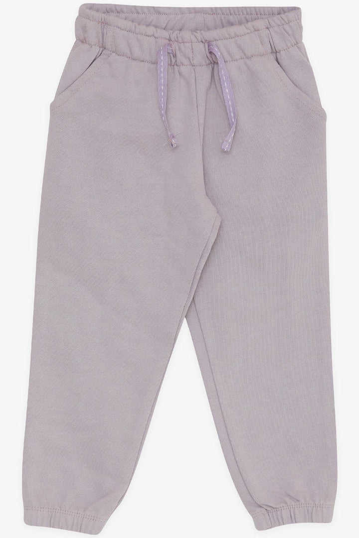BRE Breeze Girl Child Elastic Waistband with Bottom Buckle Accessory Pocketed 1-4 Years, Light Lilac - Wigan