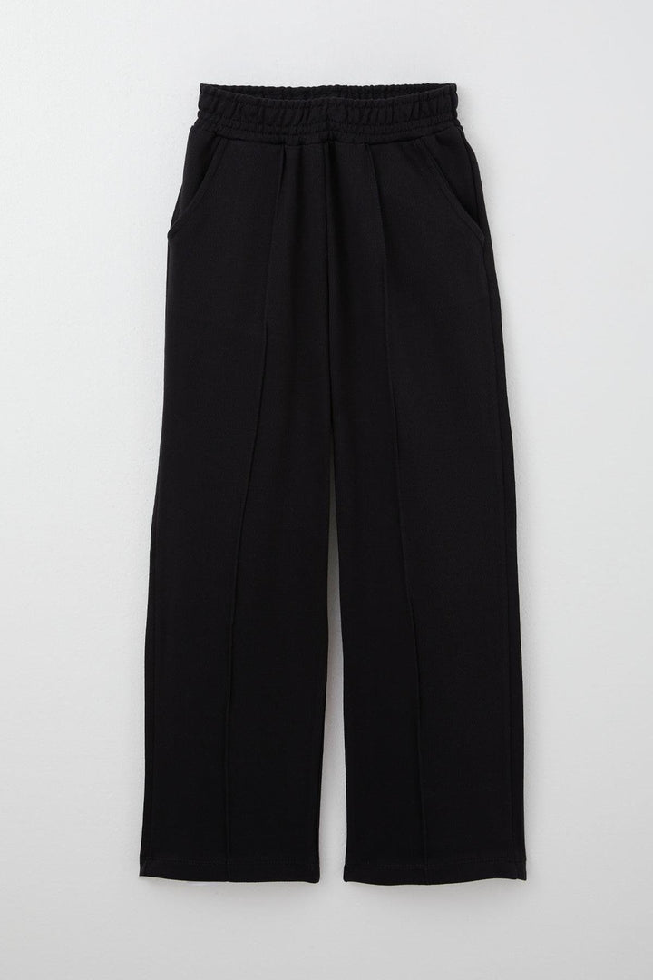 BRE Breeze Girl Child Bottom Stitched Elastic Waistband Pocketed 84 Years, Black - West Vancouver