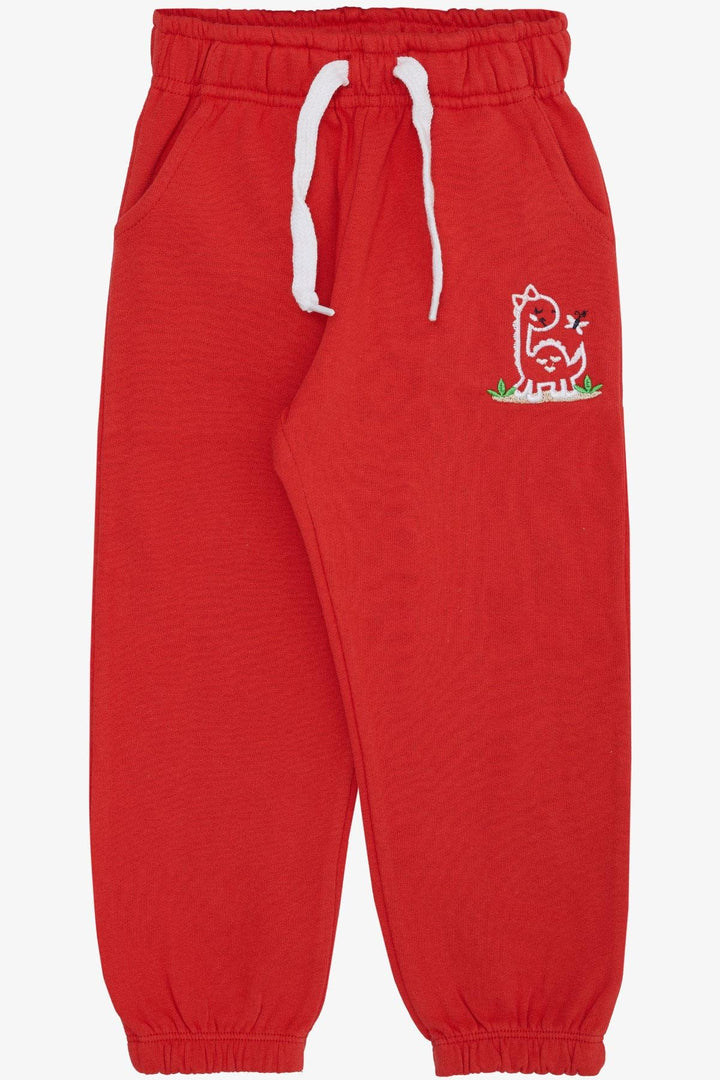 BRE Breeze Girl Child Bottom لطيف ديناصور وفراشة مطرزة مطبوعة 1-4 سنوات، رمان - Krasnyi Luch