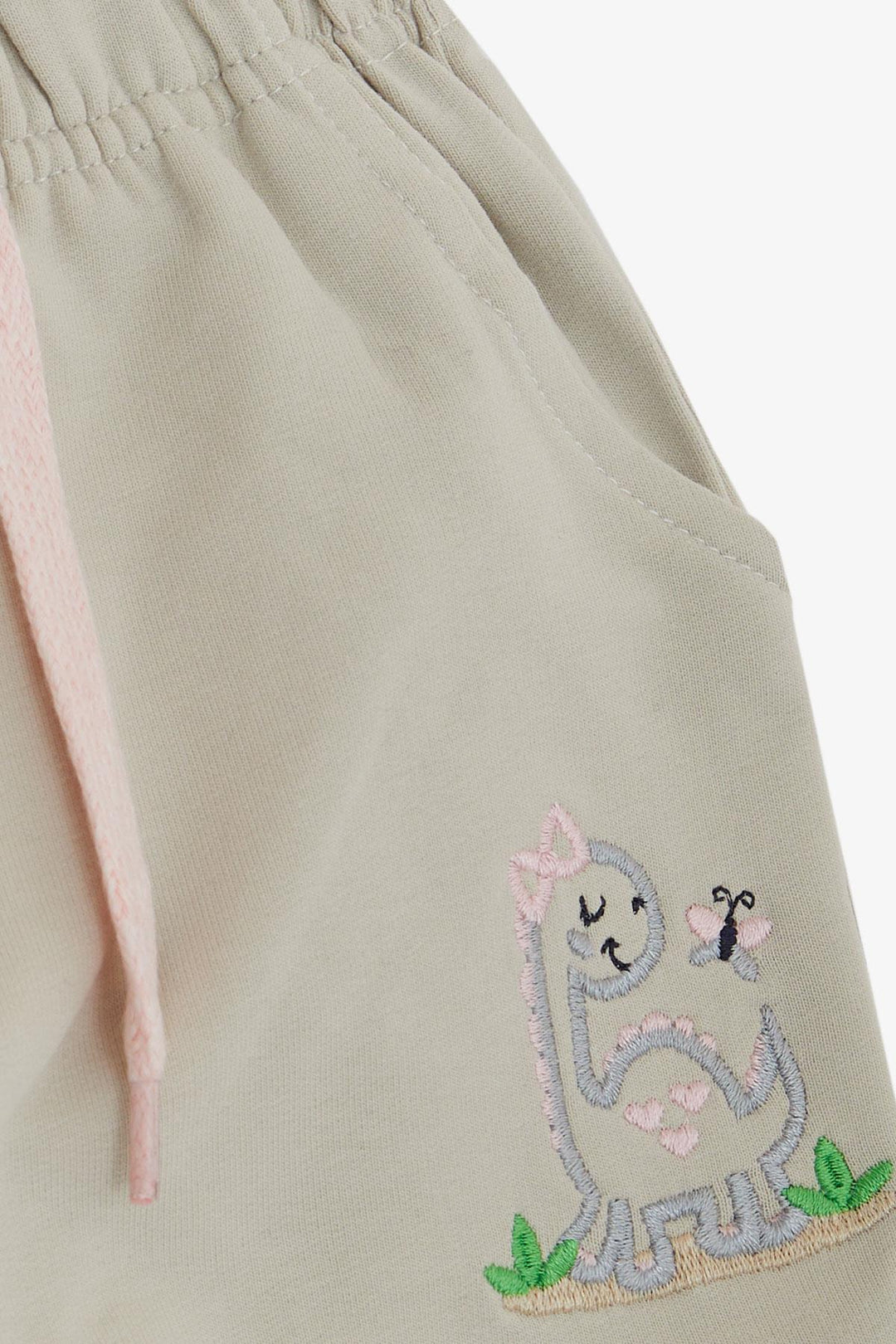 BRE Breeze Girl Children Bottom لطيف ديناصور وفراشة مطرزة مطبوعة 1-4 سنوات، حجر - ريكلينغهاوزن