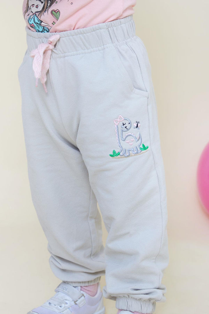 BRE Breeze Girl Children Bottom لطيف ديناصور وفراشة مطرزة مطبوعة 1-4 سنوات، حجر - ريكلينغهاوزن