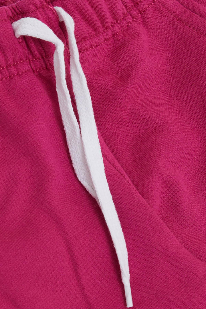 BRE Breeze فتاة صغيرة أسفل لطيف ديناصور وفراشة مطرزة مطبوعة 1-4 سنوات، فوشيا - هايلبرون