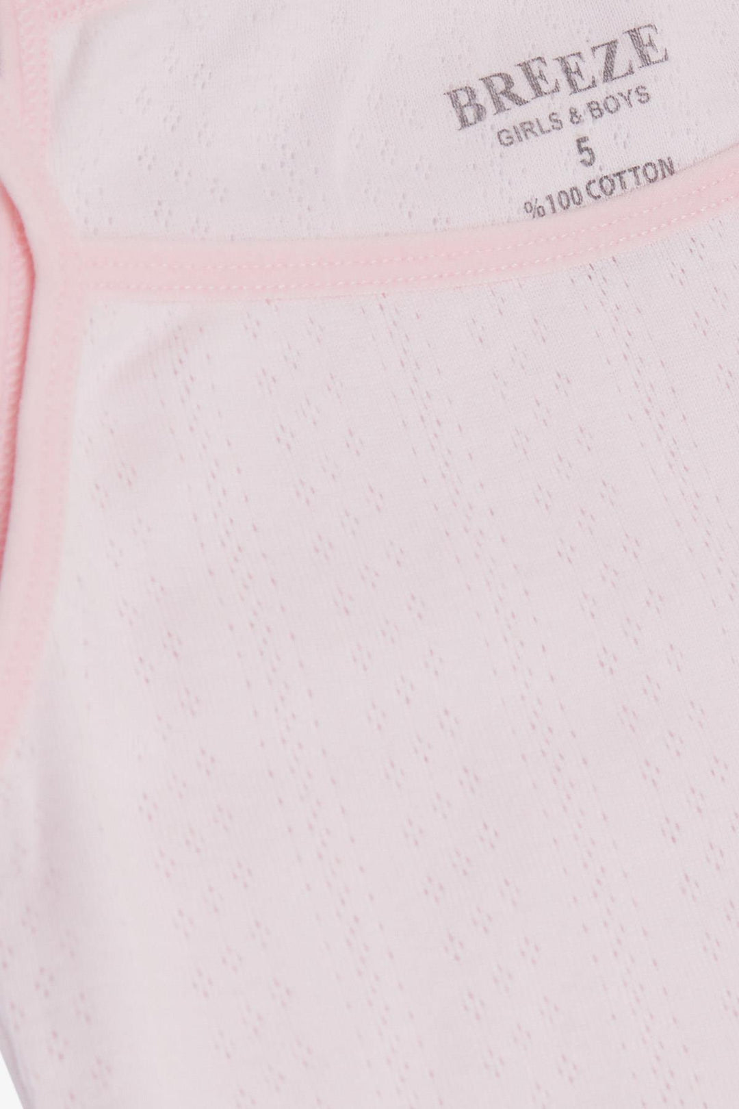 BRE Breeze Girl's Tank Top & Panties Set Jacquard 31 Years, Pink - Maidstone