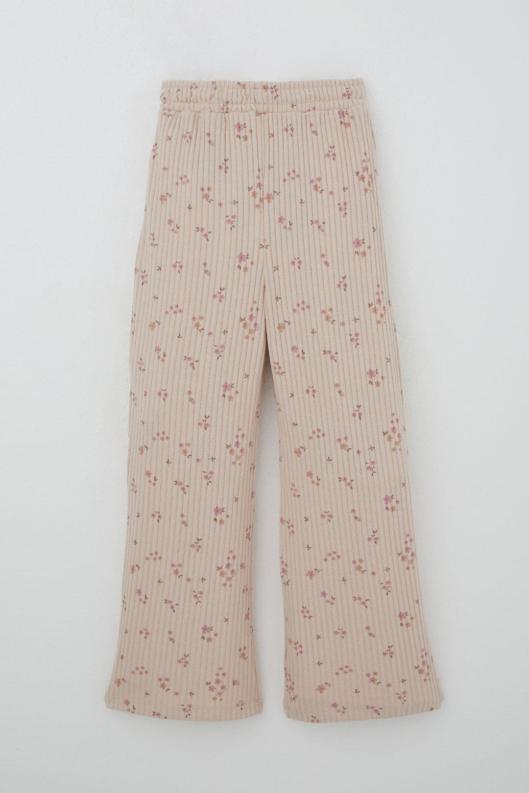 BRE Breeze Girl Child Flower Patterned Leggings with Bow Accessory, 4-8 Years, Powder - Châteauguay