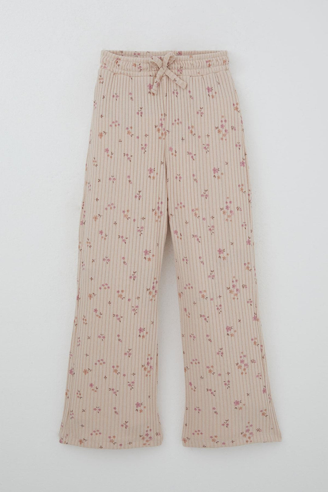 BRE Breeze Girl Child Flower Patterned Leggings with Bow Accessory, 4-8 Years, Powder - Châteauguay