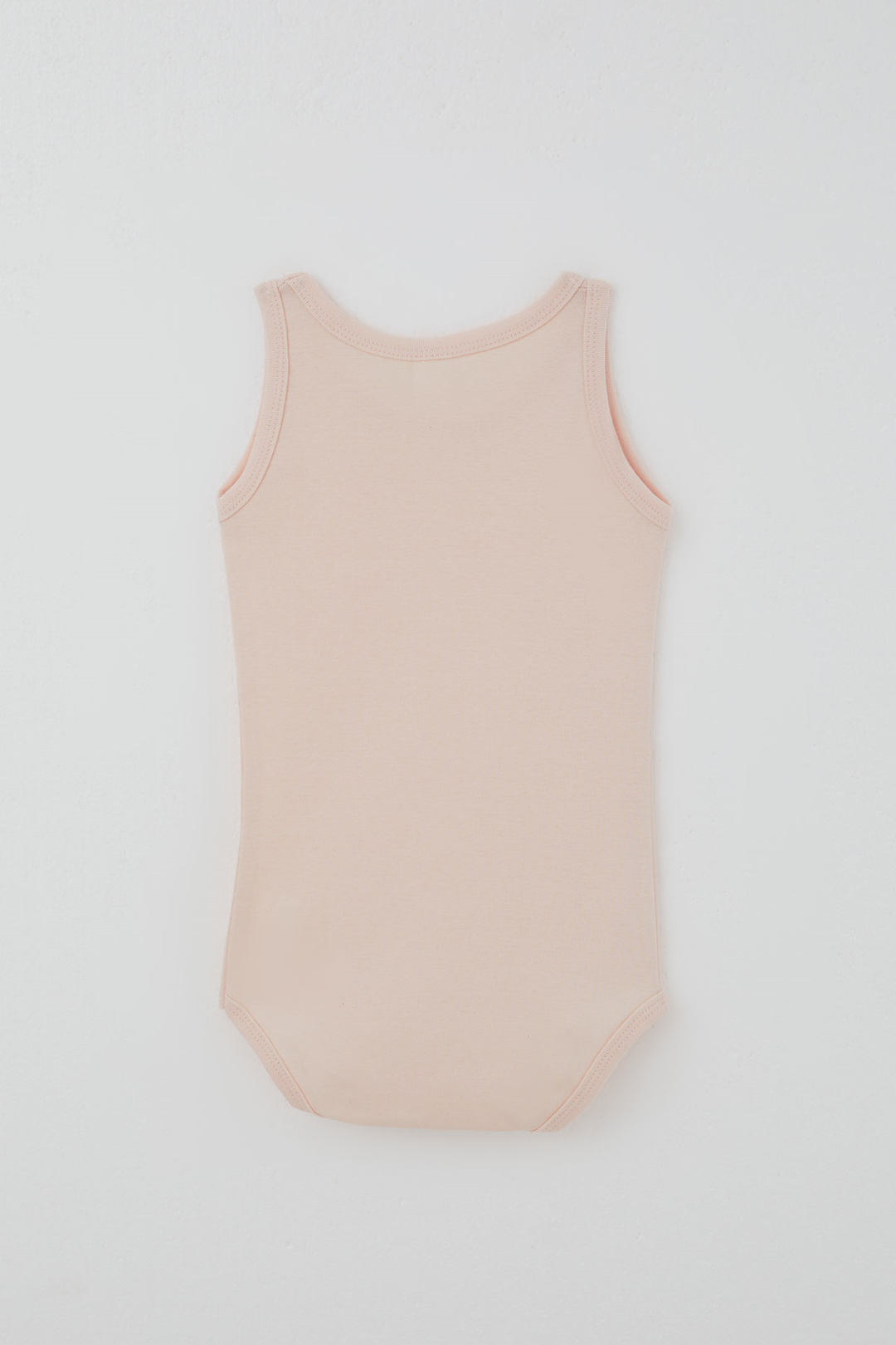BRE Breeze Kız Çocuk Çıtçıtlı Atlet Zıbın Body Basic 1-3 Yaş , Pudra - Goodyear
