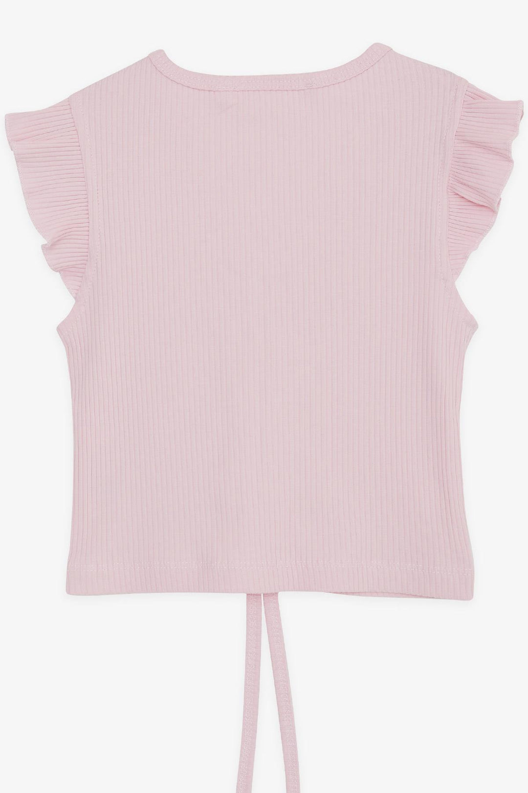 BRE Breeze Girl Child Crop Top with Straps Ruffled 84 Years, Pink - Pessac