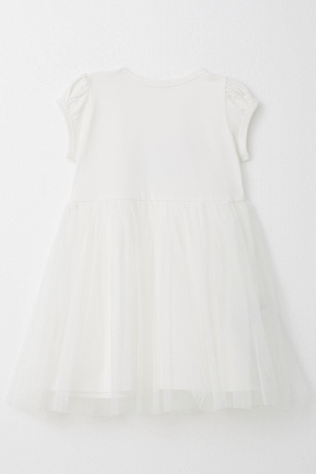 BRE Breeze Girl Dress with Cute Cat Print Glasses 1.5-5 Years, Beige - Leesburg