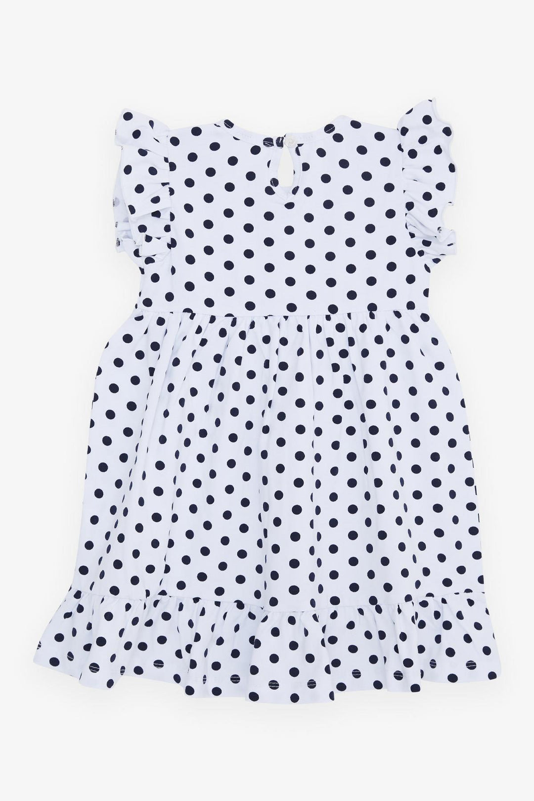 BRE Breeze Girl's Dress Polka Dot 2-6 Years, White - Burton upon Trent