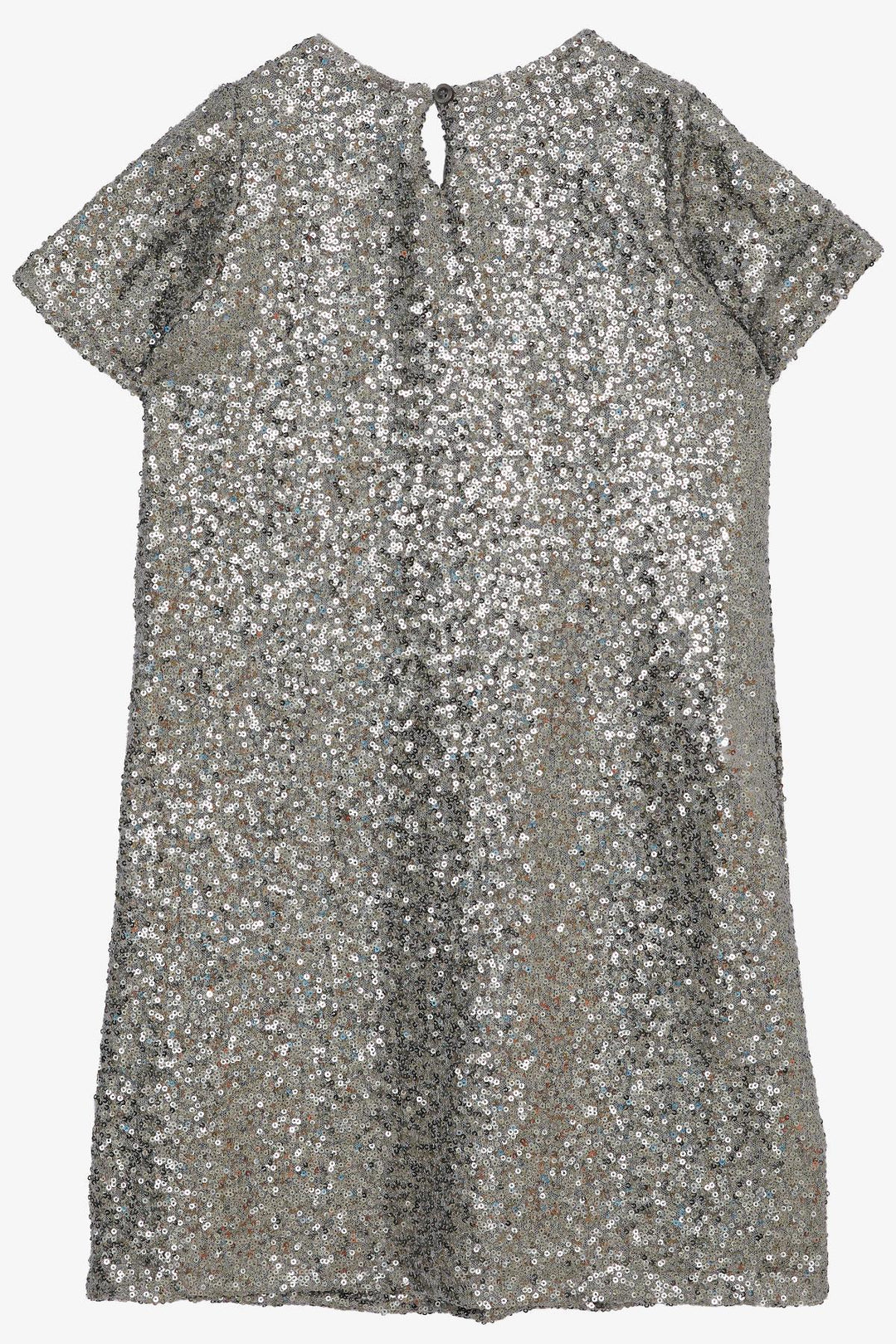 BRE Breeze Girl's Dress with Sequins and Beads, 62 Years, Grey - Hemet