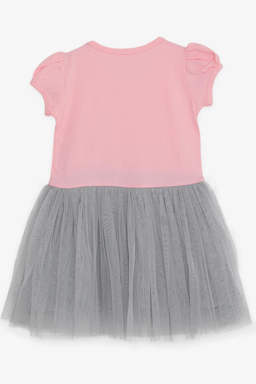 BRE Breeze Girl's Dress Unicorn Printed Tulle with Bow, 3-8 Years, Pink - Botoşani