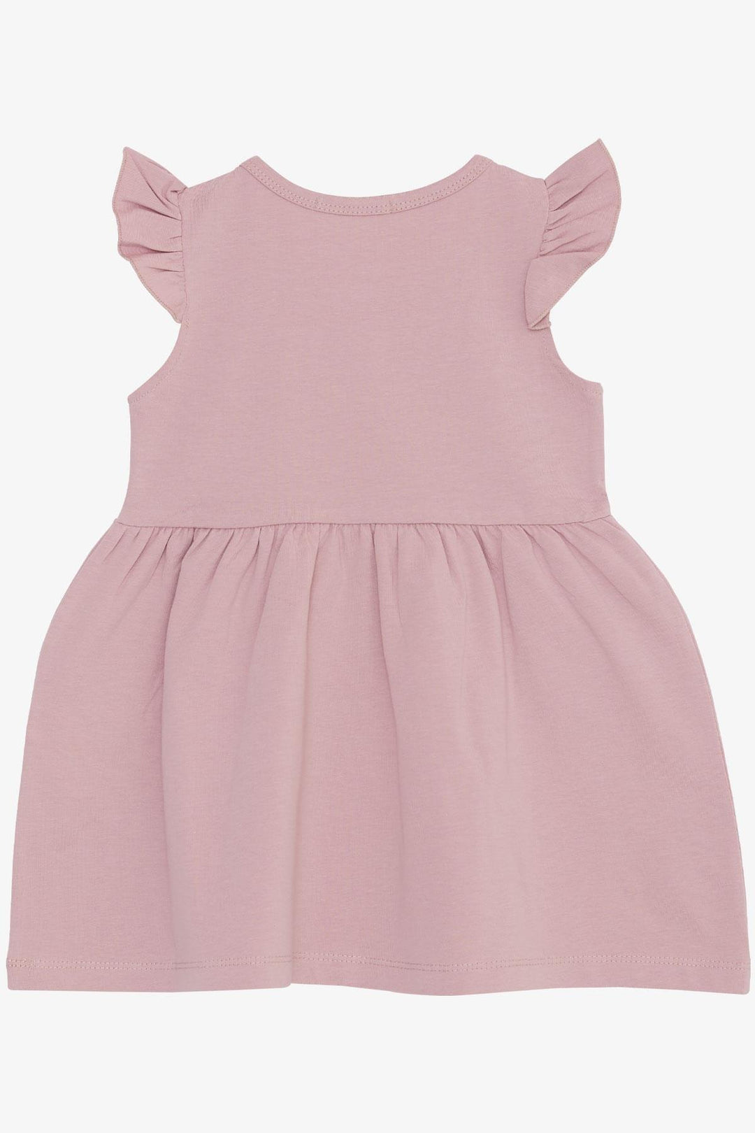 BRE Breeze Girl's Dress with Summer Print, 3-7 Years, Rose Pink - Chieti