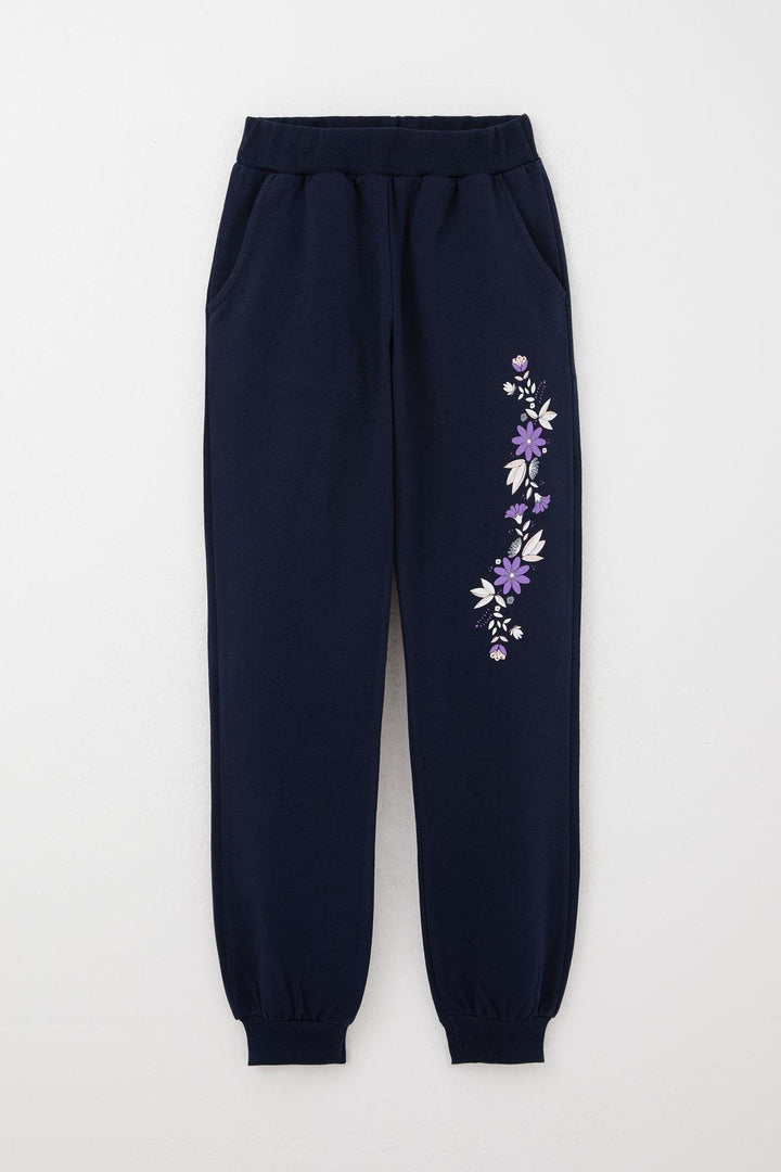 BRE Breeze Girl Child Tracksuit Friend Themed Flower Printed 62 Years, Navy - Delmenhorst