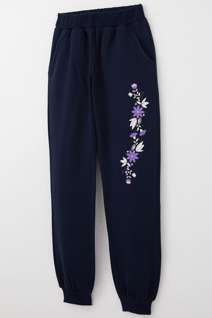 BRE Breeze Girl Child Tracksuit Friend Themed Flower Printed 62 Years, Navy - Delmenhorst