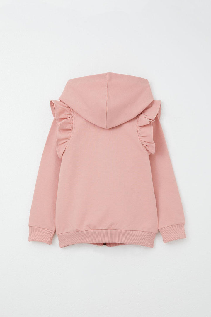 BRE Breeze Girl Child Tracksuit Set Flower & Bird Embroidered 1.5-5 Years, Rose Pink - Backnang