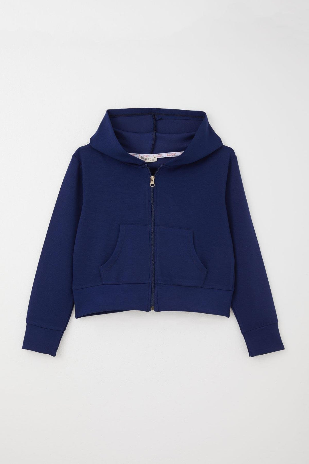 BRE Breeze Girl Child Tracksuit Set with Topstitched Hoodie 84 Years, Navy Blue - Monroe