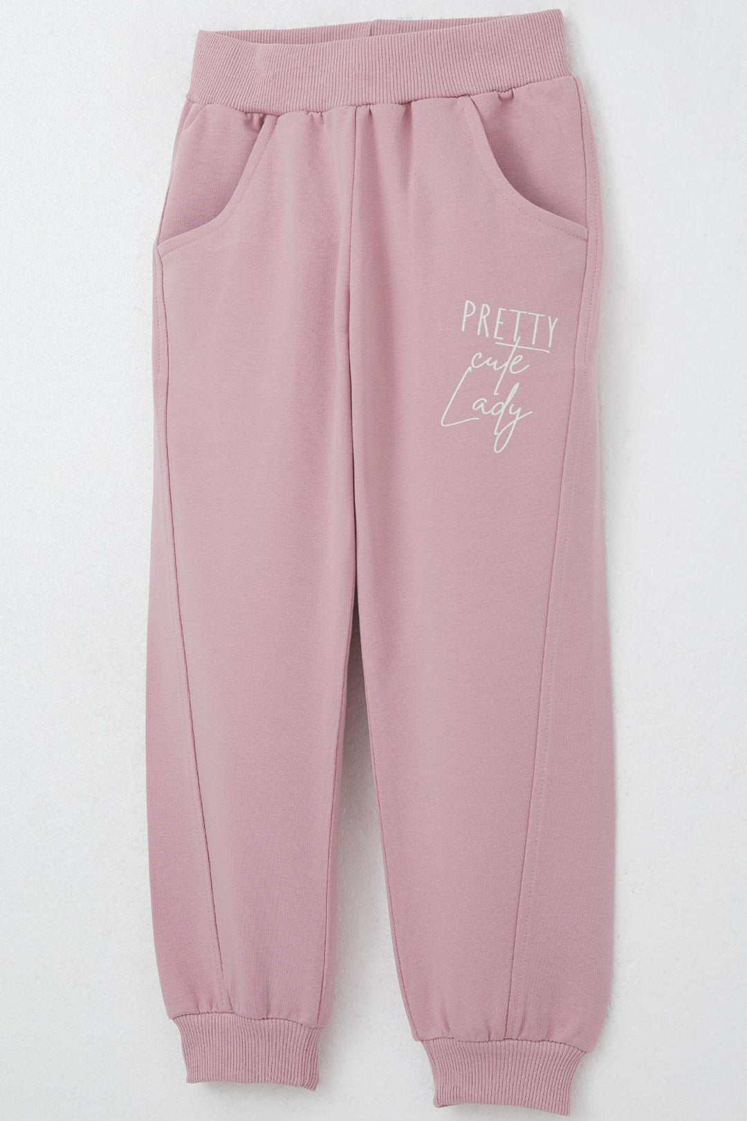 BRE Breeze Girl Child Tracksuit Cool Girl Printed 2-6 Years, Ecru - Cape Breton