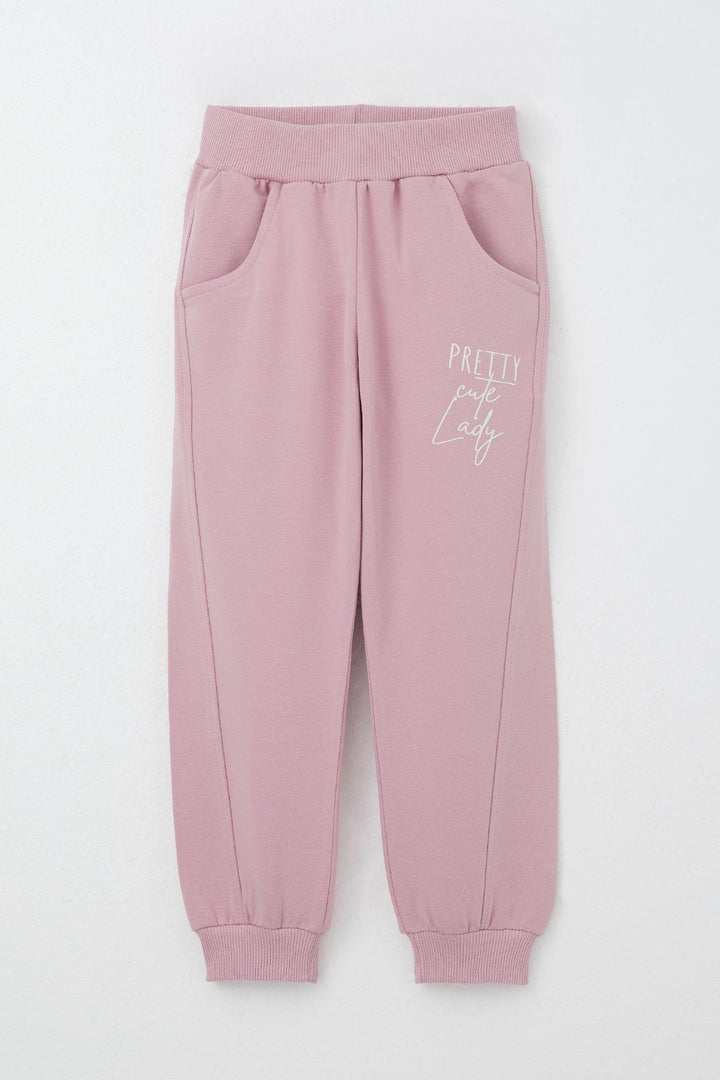 BRE Breeze Girl Child Tracksuit Cool Girl Printed 2-6 Years, Ecru - Cape Breton