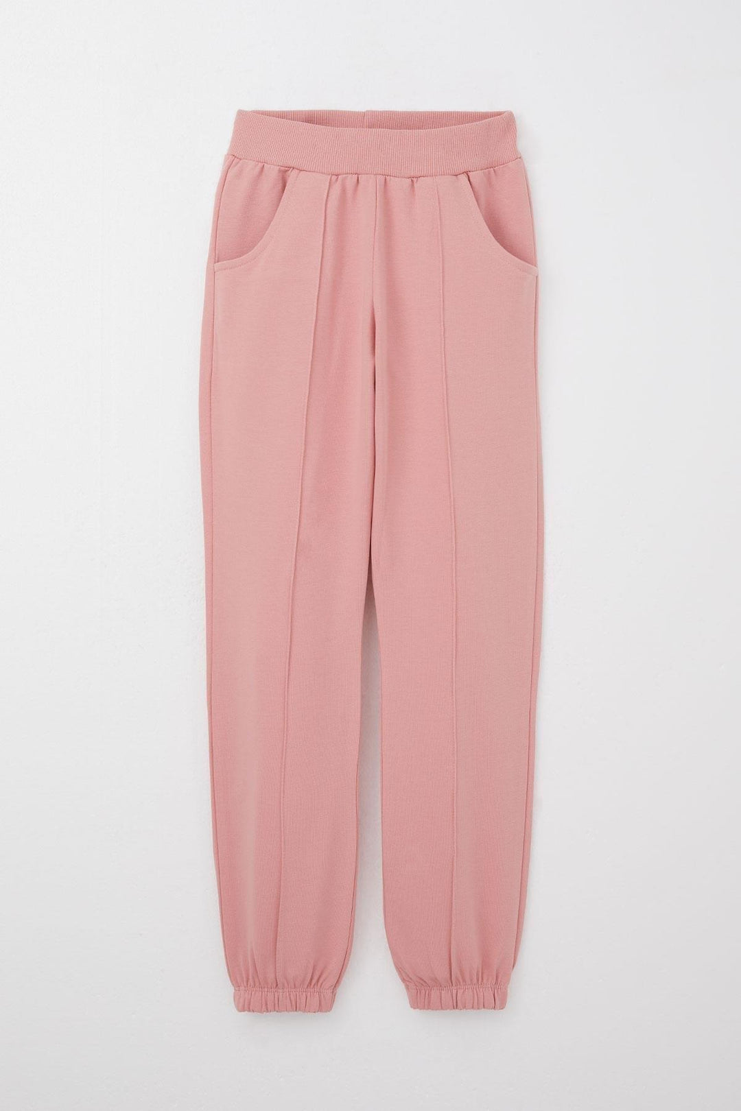BRE Breeze Girl Child Tracksuit Set Embossed Text Printed Floral 4-8 Years, Rose Pink - Lamía