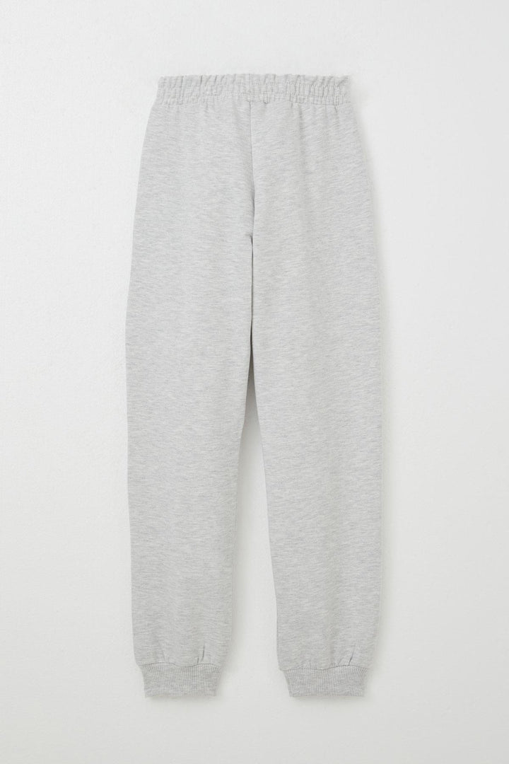 BRE Breeze Girl Child Tracksuit League Themed Front V Stitched 50 Years, Light Grey Melange - Martinez