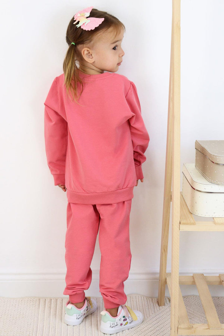 BRE Breeze Girl Child Tracksuit Player Girl Printed 1.5-5 Years, Pink - Battipaglia