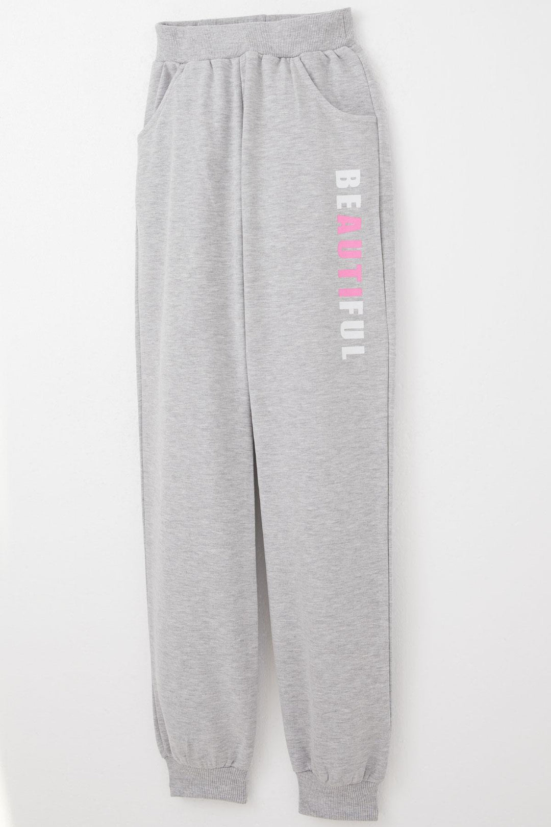 BRE Breeze Girl's Tracksuit Colorful Printed with Writing 82 Years, Mint Green - Springfield
