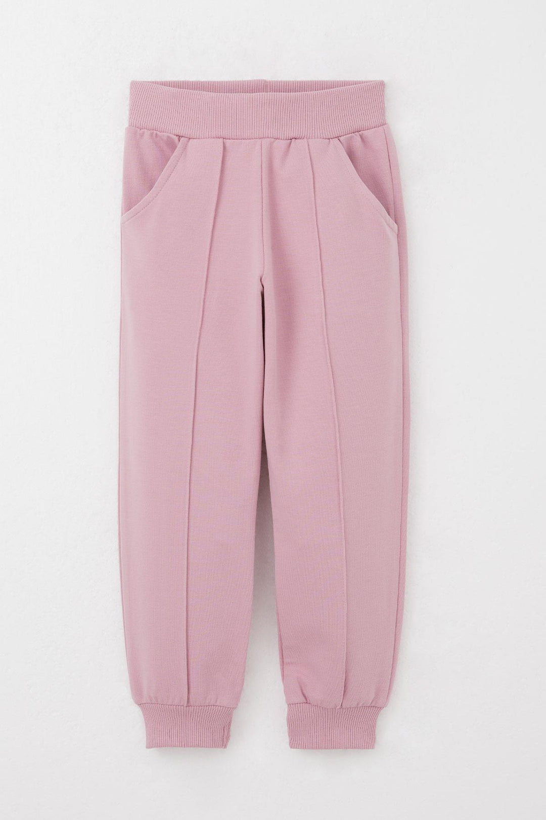 BRE Breeze Girl Child Tracksuit Colorful Flower Patterned Zippered 1.5-5 Years, Rose Pink - San Juan
