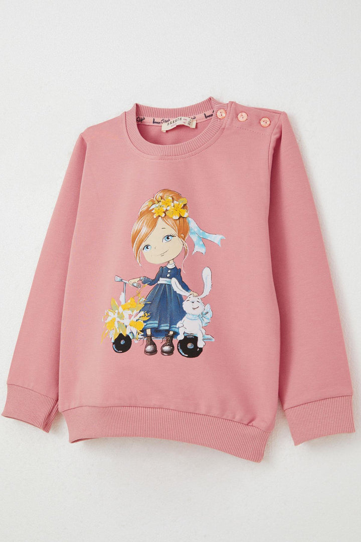 BRE Breeze Girl Child Tracksuit Scooter Girl Printed 1.5-5 Years, Pink - Roquetas de Mar