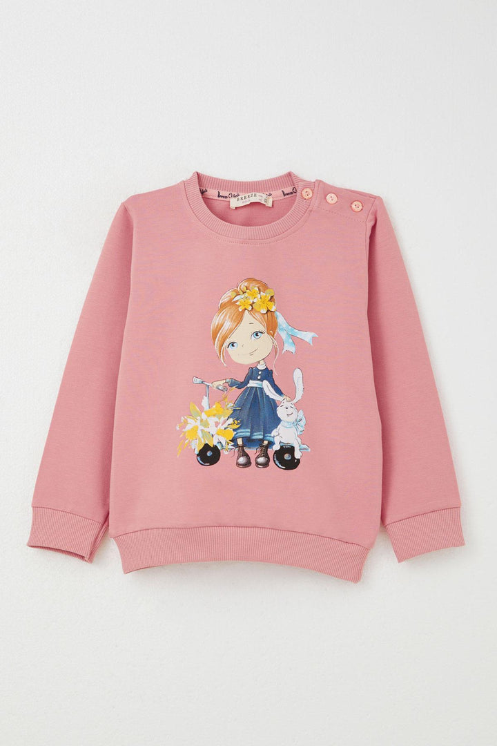BRE Breeze Girl Child Tracksuit Scooter Girl Printed 1.5-5 Years, Pink - Roquetas de Mar